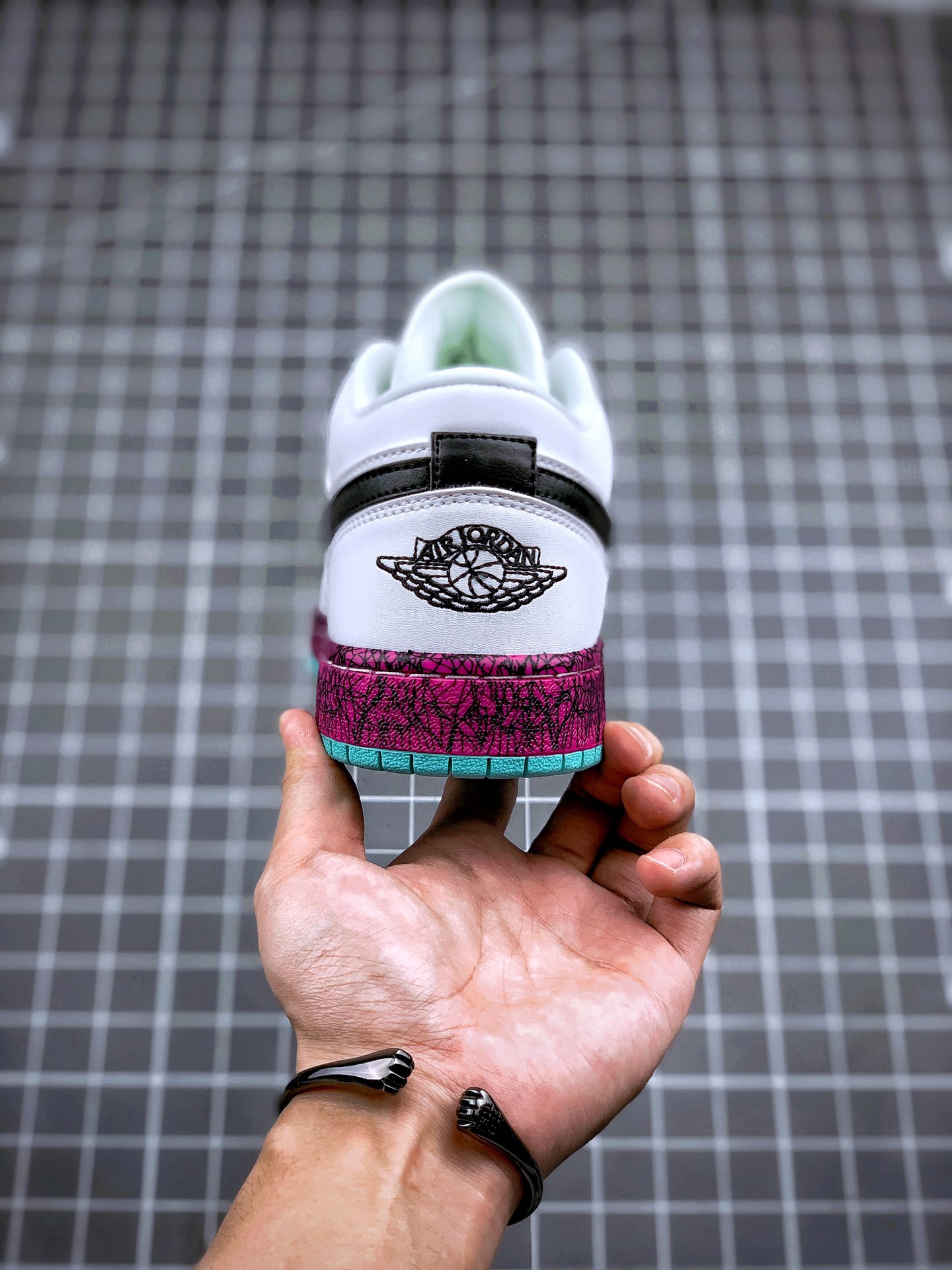 220 Air Jordan 1 Low 紫红鸳鸯 公司原鞋购回重新打版开模 CV9548-100