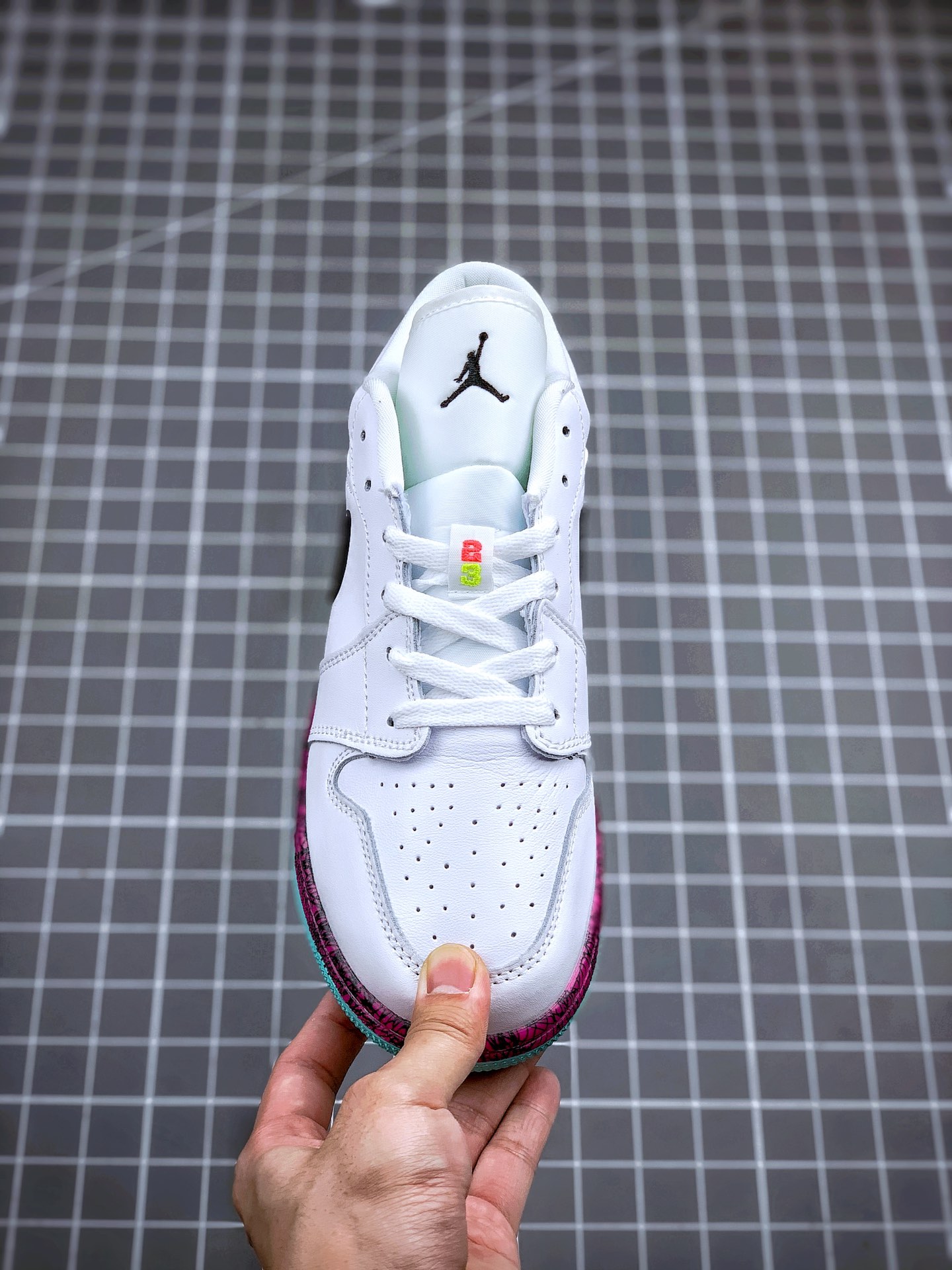 220 Air Jordan 1 Low 紫红鸳鸯 公司原鞋购回重新打版开模 CV9548-100