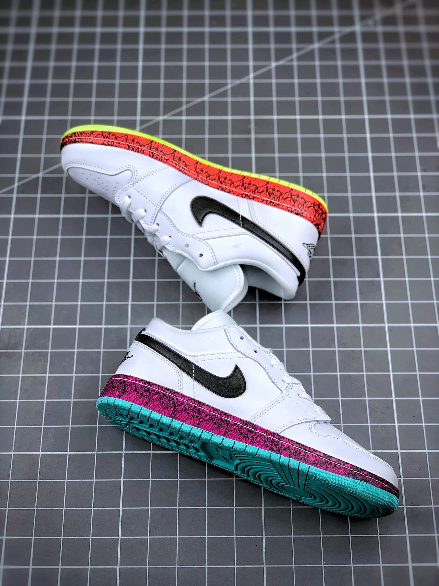 220 Air Jordan 1 Low 紫红鸳鸯 公司原鞋购回重新打版开模 CV9548-100