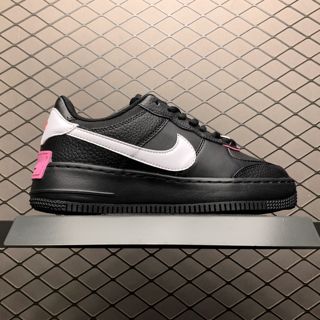 220 Nike Air Force 1 Shadow 解构系列 CU4743-001 空军一号低帮休闲板鞋