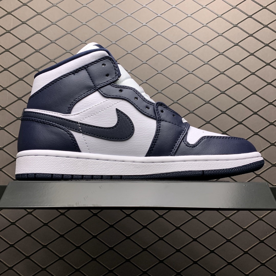 240 Air Jordan 1 Mid AJ1乔1中帮文化篮球鞋 554724-174