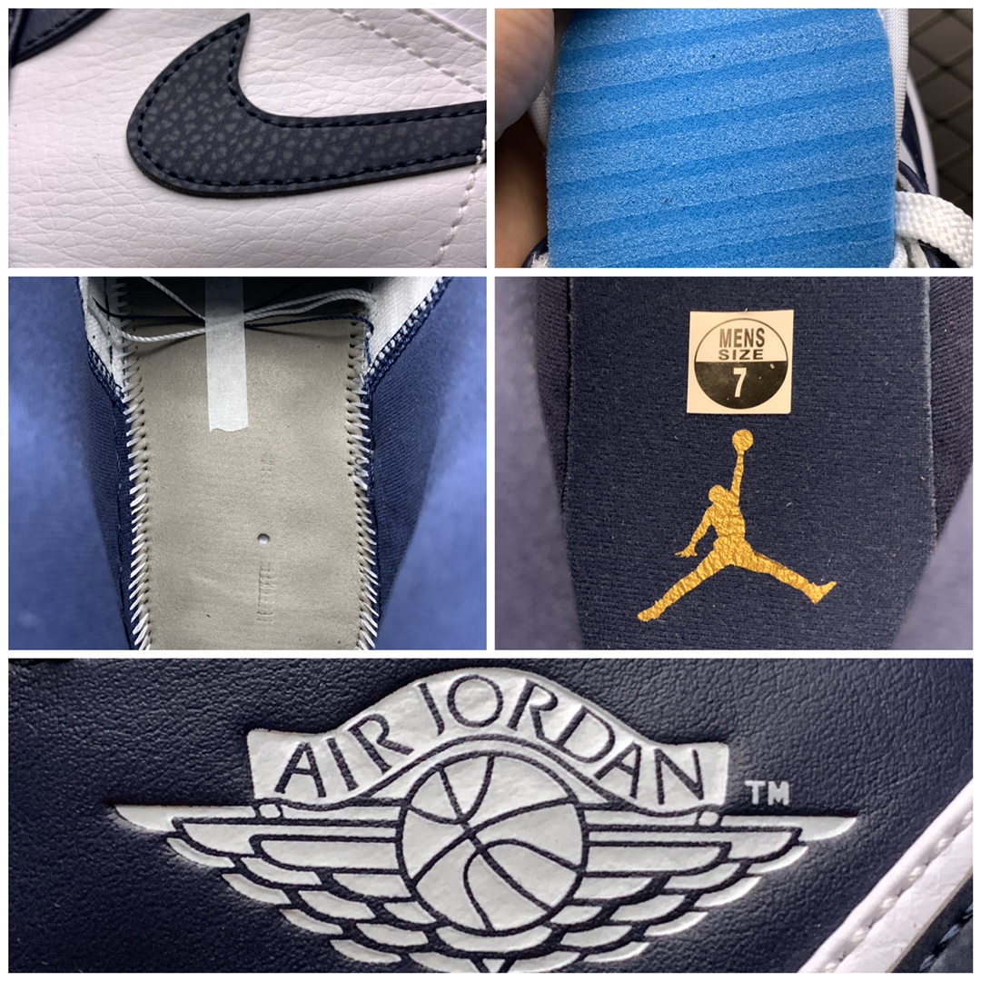 240 Air Jordan 1 Mid AJ1乔1中帮文化篮球鞋 554724-174