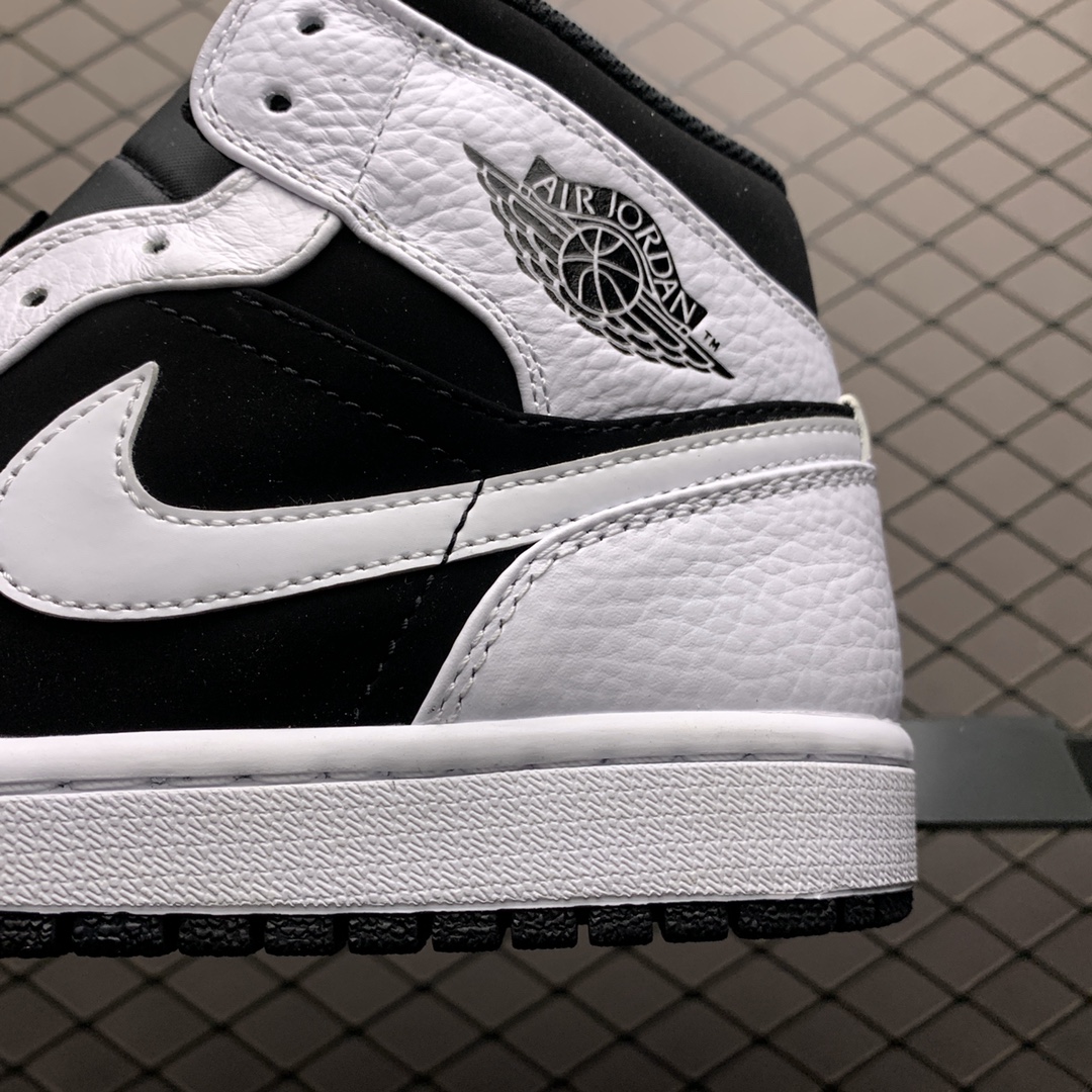 240 Air Jordan 1 Mid AJ1乔1中帮文化篮球鞋 554724-113