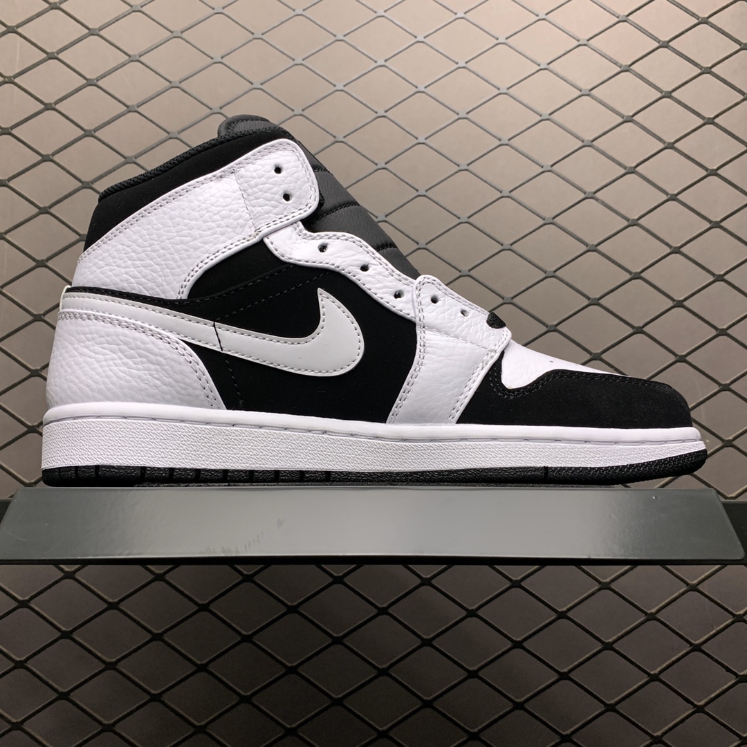 240 Air Jordan 1 Mid AJ1乔1中帮文化篮球鞋 554724-113