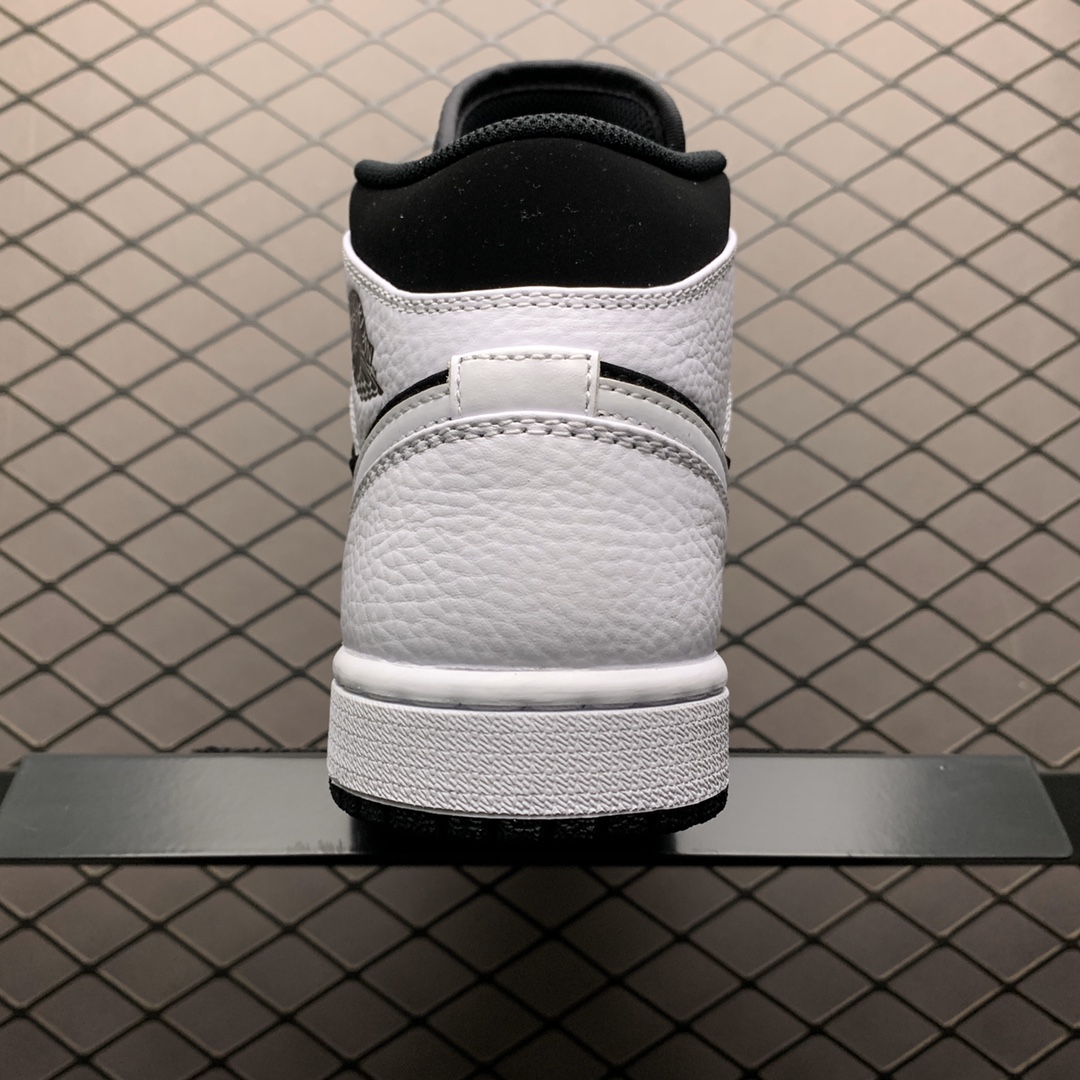 240 Air Jordan 1 Mid AJ1乔1中帮文化篮球鞋 554724-113