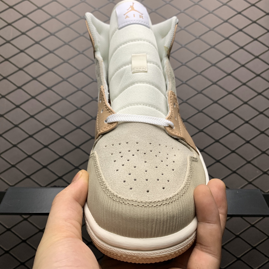270 Air Jordan 1 Mid AJ1乔1中帮文化篮球鞋 CV3044-100