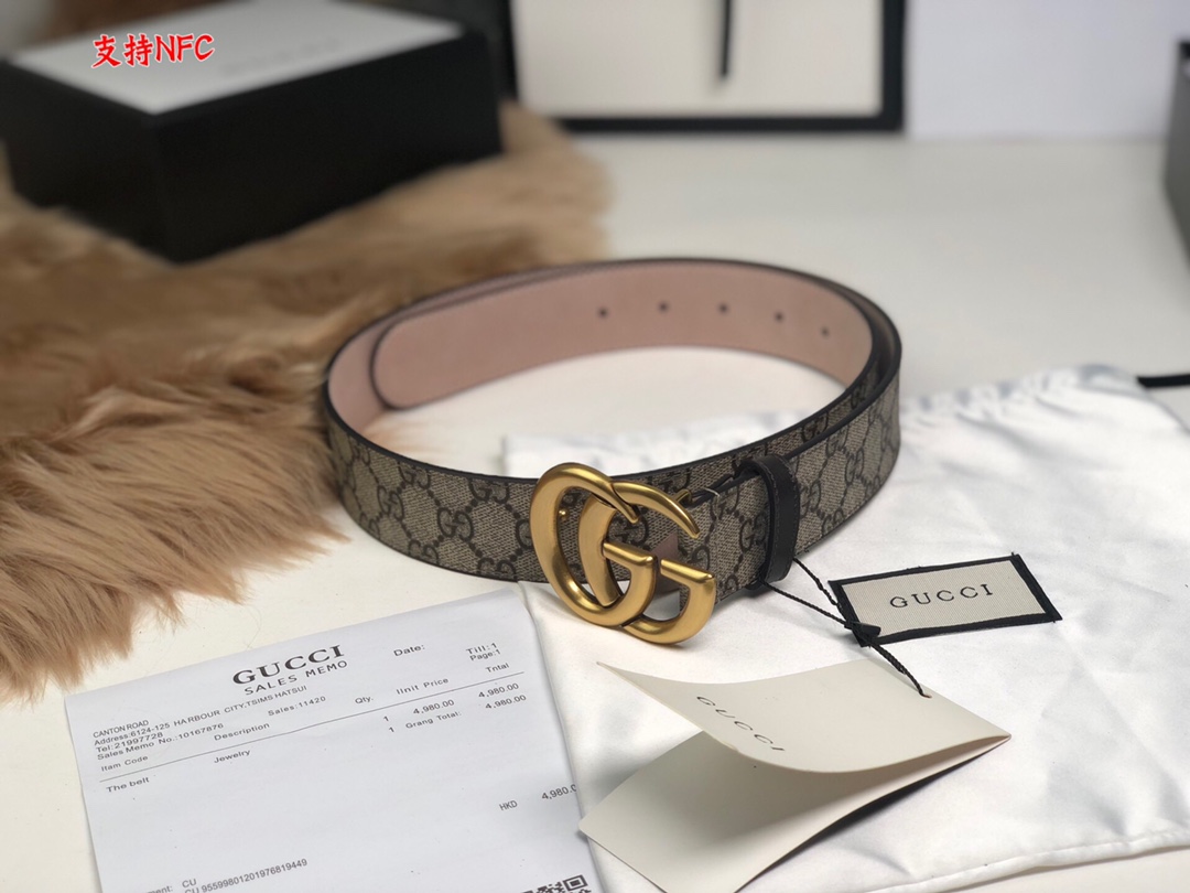 古驰 Gucci 高定典藏奢华工坊高定皮带配饰 #04B1B406 5