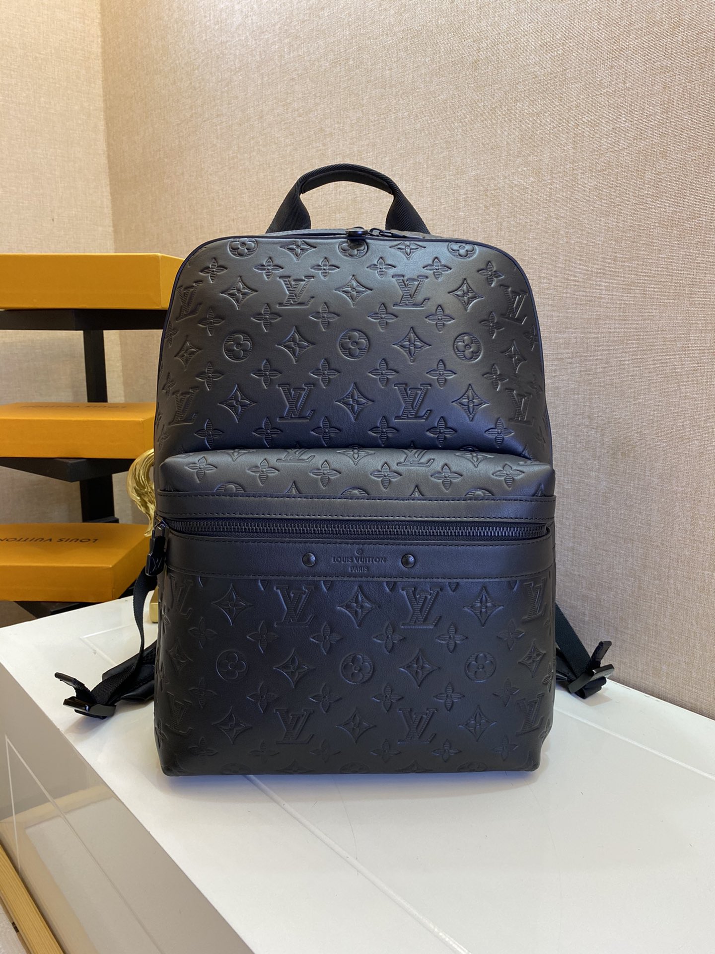 Louis Vuitton AAAAA
 Bags Backpack Cowhide Fabric