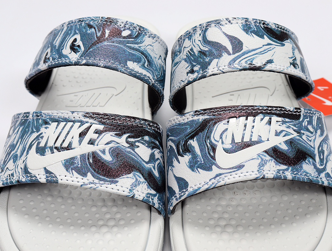 80 Nike Benassi DUO Ultra Slide 耐克忍者拖 819717-002 海洋扎染
