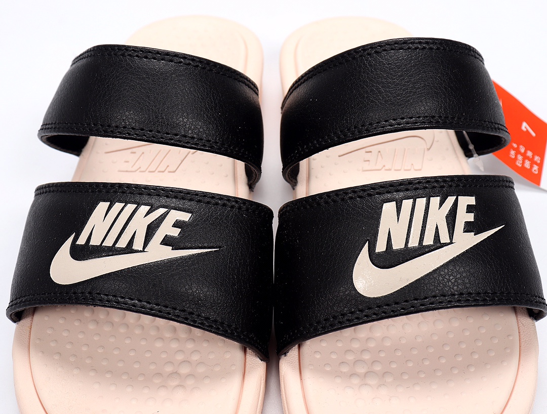 80 Nike Benassi DUO Ultra Slide 耐克忍者拖 819717-004 黑粉 GD权志龙同款夏季沙滩软底凉拖