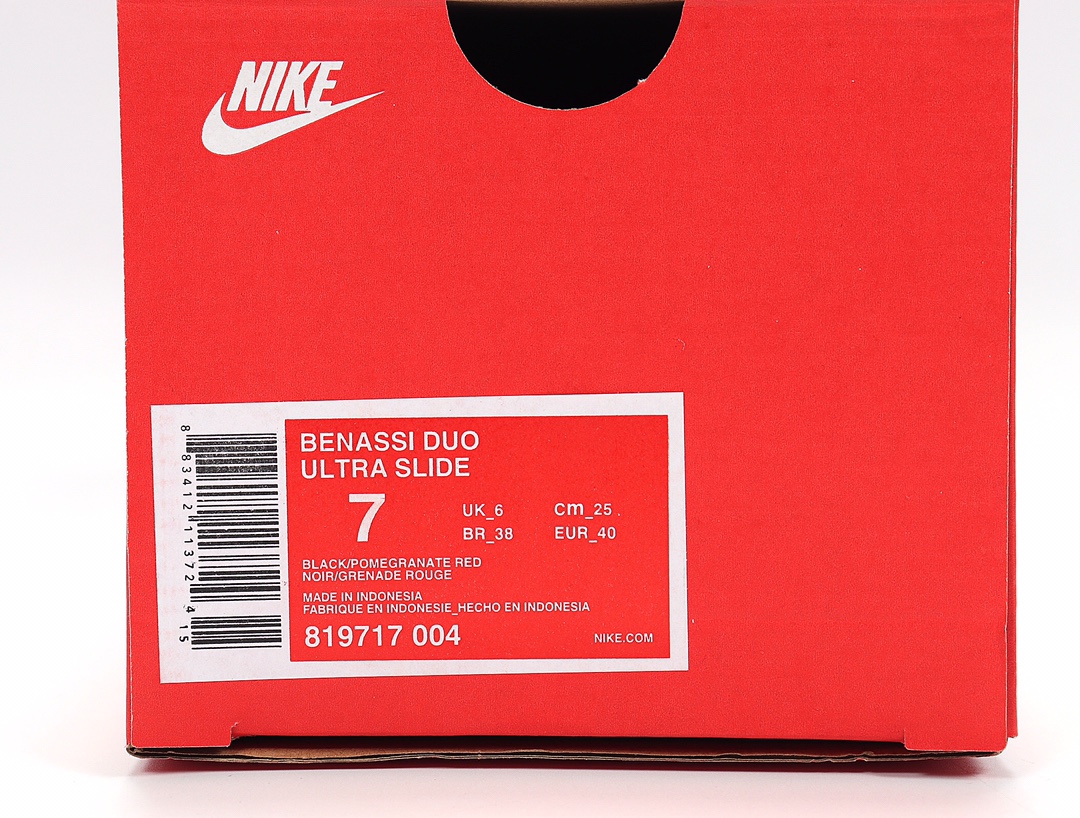 80 Nike Benassi DUO Ultra Slide 耐克忍者拖 819717-004 黑粉 GD权志龙同款夏季沙滩软底凉拖