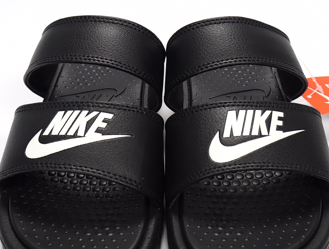 80 Nike Benassi DUO Ultra Slide 耐克忍者拖 819717-010 全黑 GD权志龙同款夏季沙滩软底凉拖