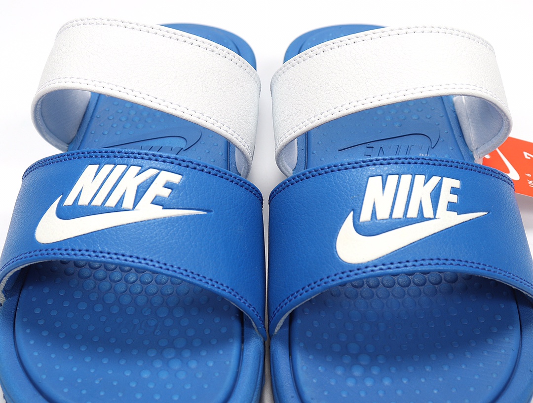 80 Nike Benassi DUO Ultra Slide 耐克忍者拖 819717-105 宝蓝 GD权志龙同款夏季沙滩软底凉拖