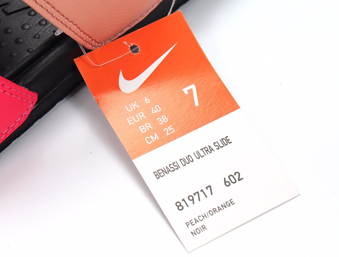 80 Nike Benassi DUO Ultra Slide 耐克忍者拖 819717-602 黑玫粉