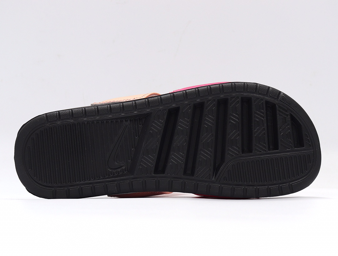 80 Nike Benassi DUO Ultra Slide 耐克忍者拖 819717-602 黑玫粉
