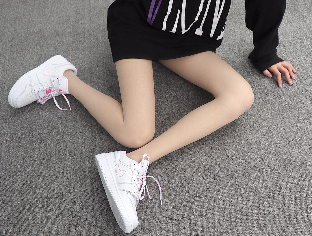 220 Nike Air Jordan 1 Low 554723-101“Pink”少女粉 AJ1乔丹1代低帮