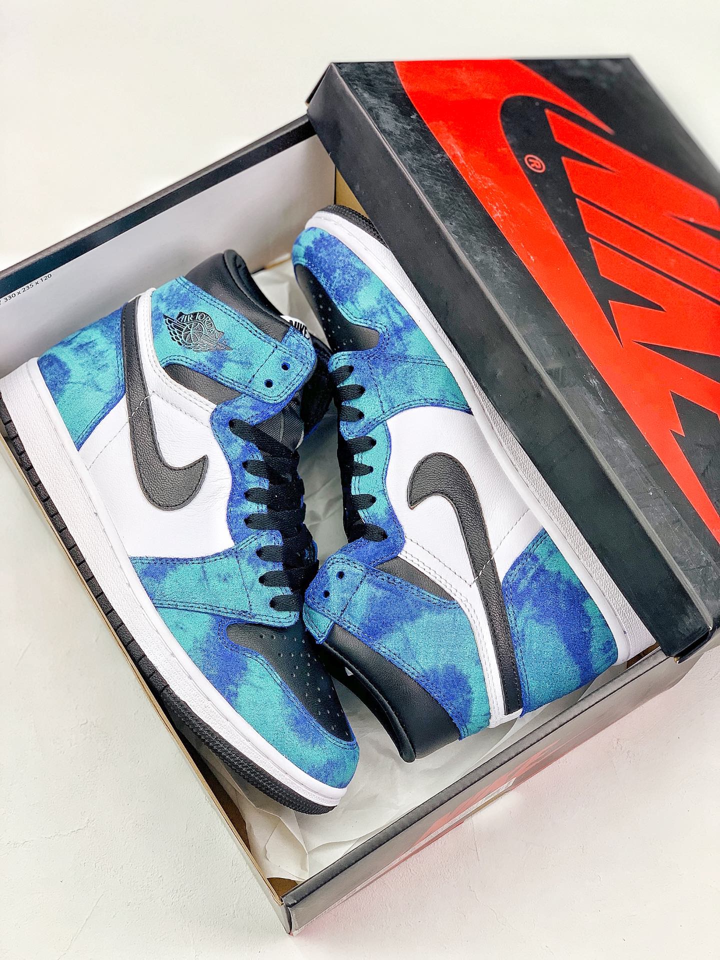 280 Air Jordan 1 “Tie-Dye” 扎染配色  CD0461-100
