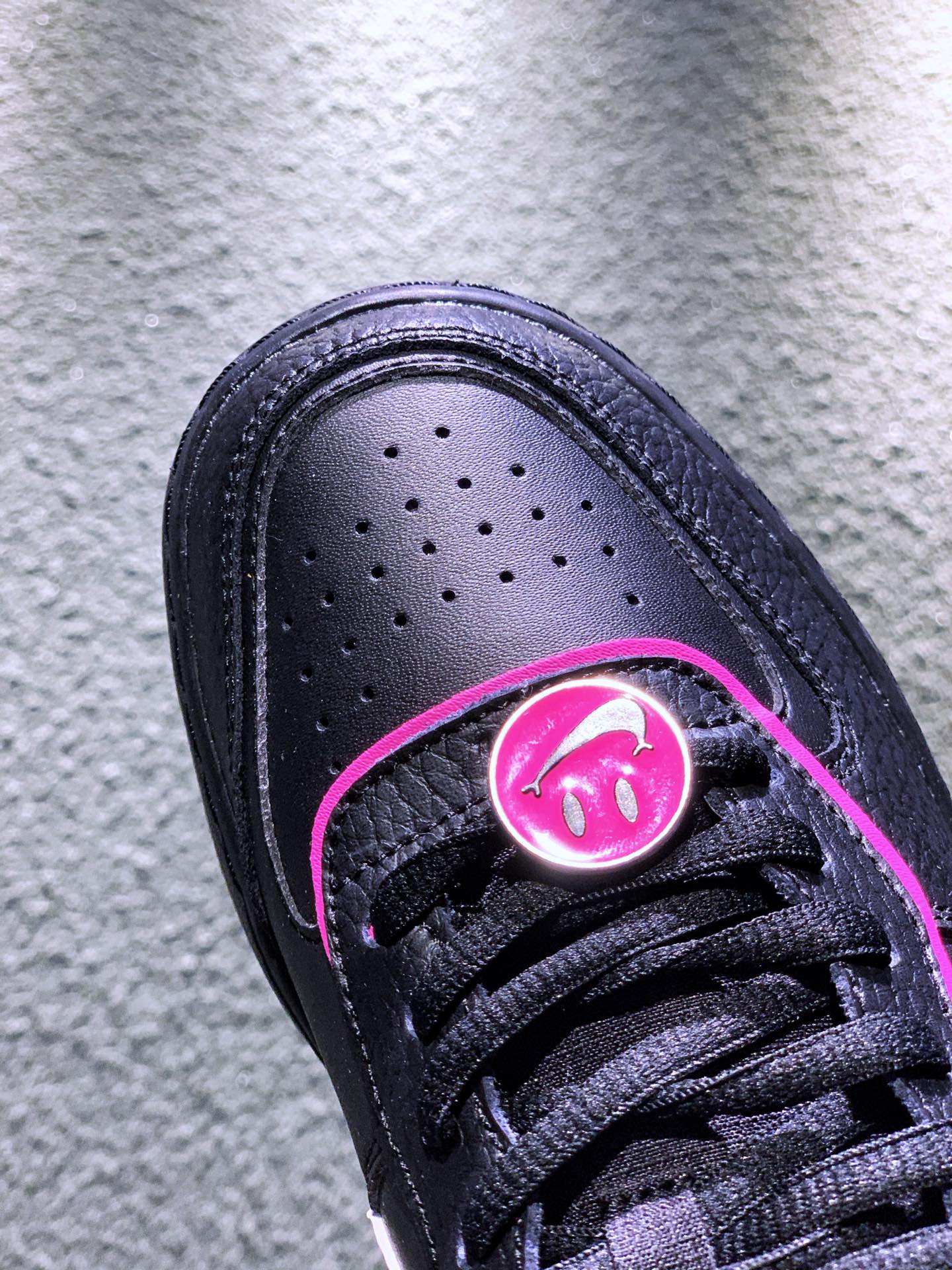 p220 Air Force 1 Shadow ”Have a Day”Low 马卡龙笑脸黑白粉空军一号cu4743-001