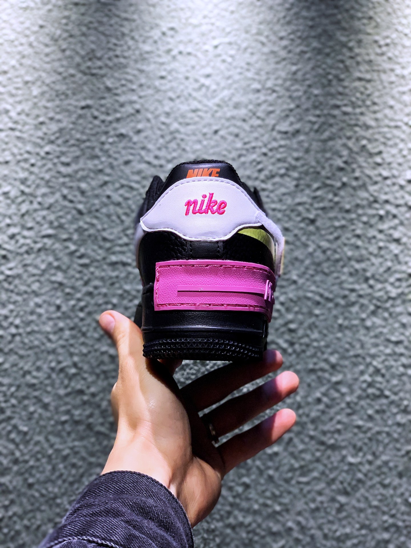p220 Air Force 1 Shadow ”Have a Day”Low 马卡龙笑脸黑白粉空军一号cu4743-001