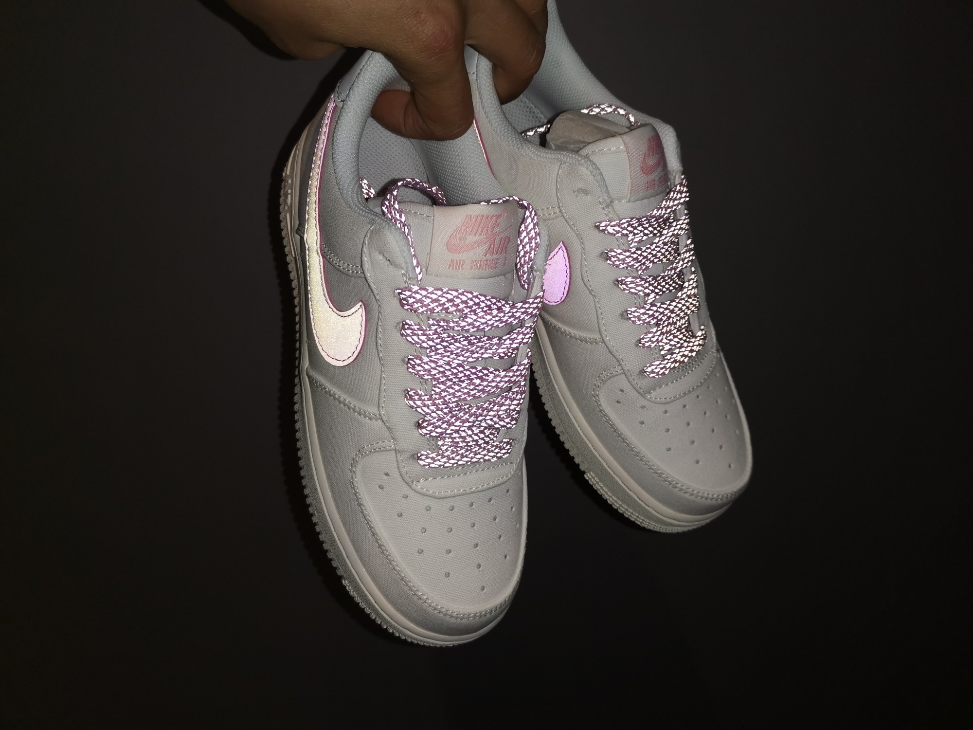 190 公司级 耐克 Nike Air Force 1 '07 LV8 3 3D白粉镭射 315122 105