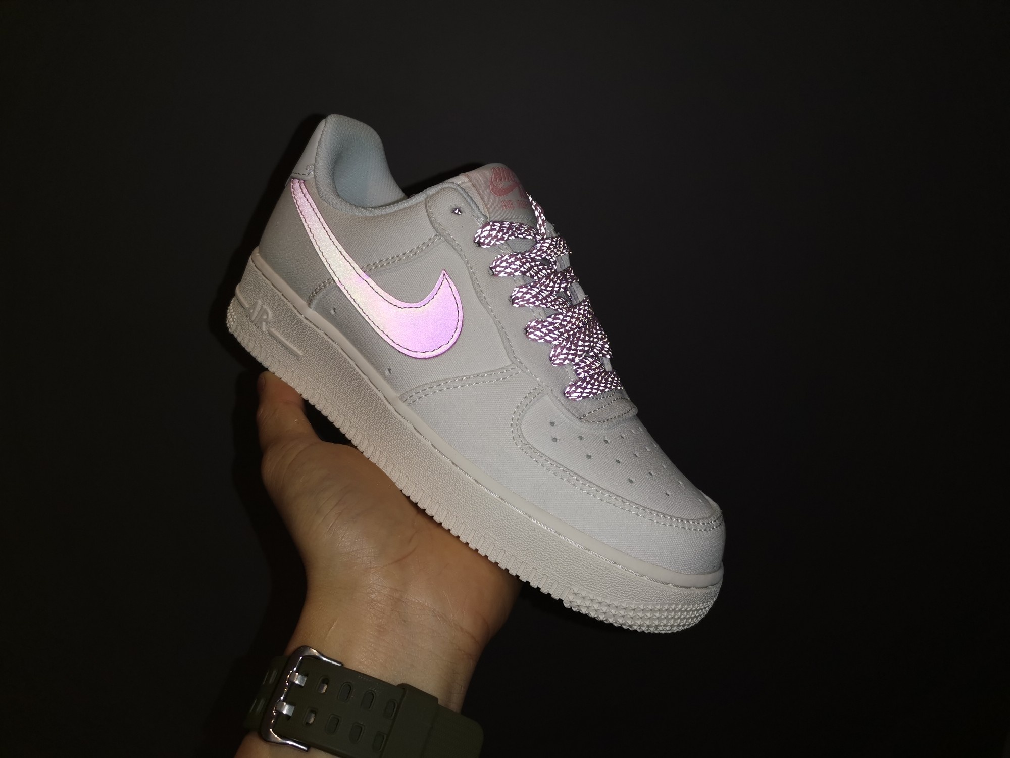 190 公司级 耐克 Nike Air Force 1 '07 LV8 3 3D白粉镭射 315122 105