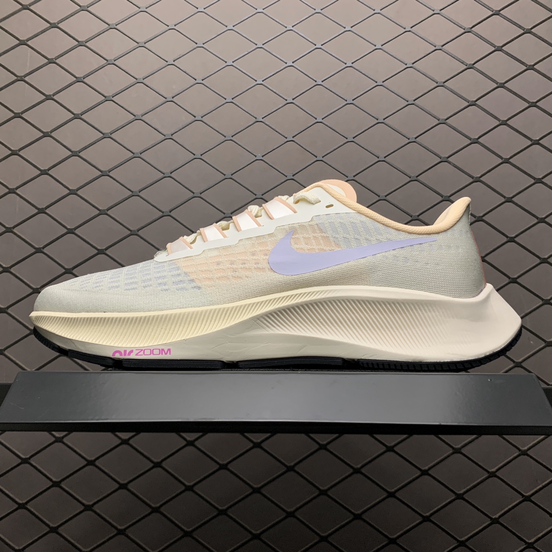 190  Nike Zoom Pegasus 37 登月37代 超轻网面透气跑步鞋 BQ9647-102
