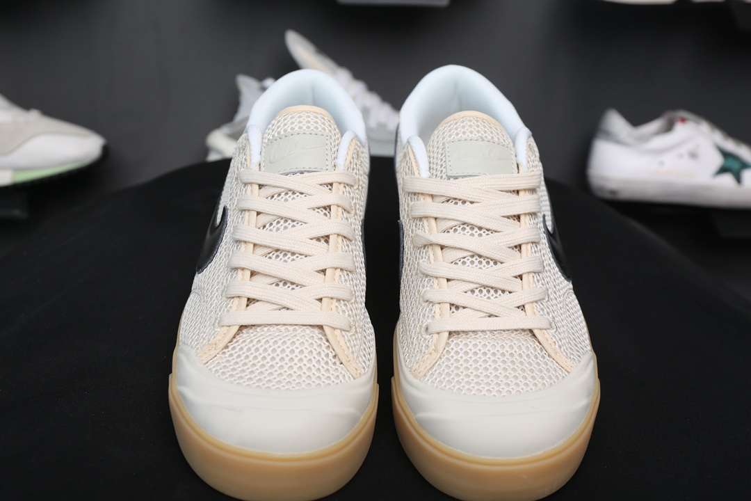 110 耐克Nike SB Blazer Zoom Low 经典开拓者 网面镂空帮低 复古板鞋