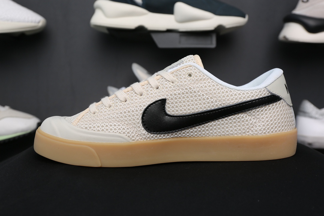 110 耐克Nike SB Blazer Zoom Low 经典开拓者 网面镂空帮低 复古板鞋