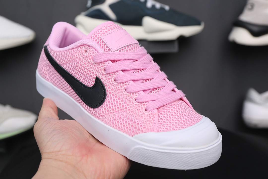 110 耐克Nike SB Blazer Zoom Low 经典开拓者 网面镂空帮低 复古板鞋
