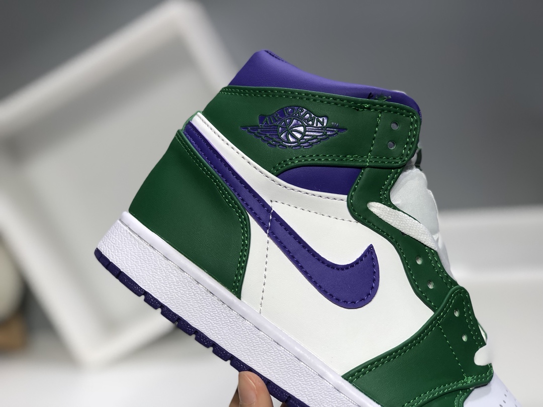 130 乔丹/Air Jordan 1 Mid “Incredible Hulk” 绿巨人 AJ1 乔1 中 百帮 搭休闲运动板鞋