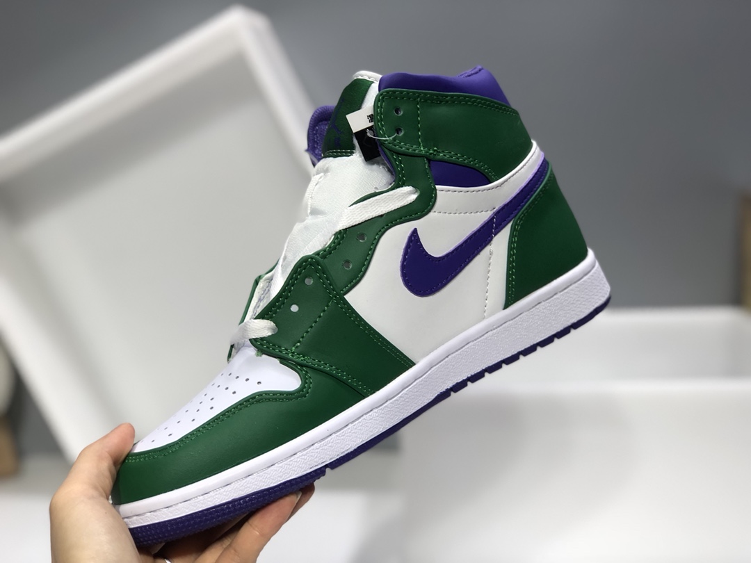 130 乔丹/Air Jordan 1 Mid “Incredible Hulk” 绿巨人 AJ1 乔1 中 百帮 搭休闲运动板鞋