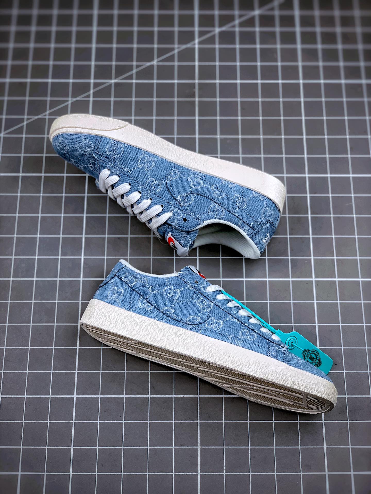160 Gucci x Nike Blazer 牛仔开拓者 古驰限定联名款  BQ4808-700
