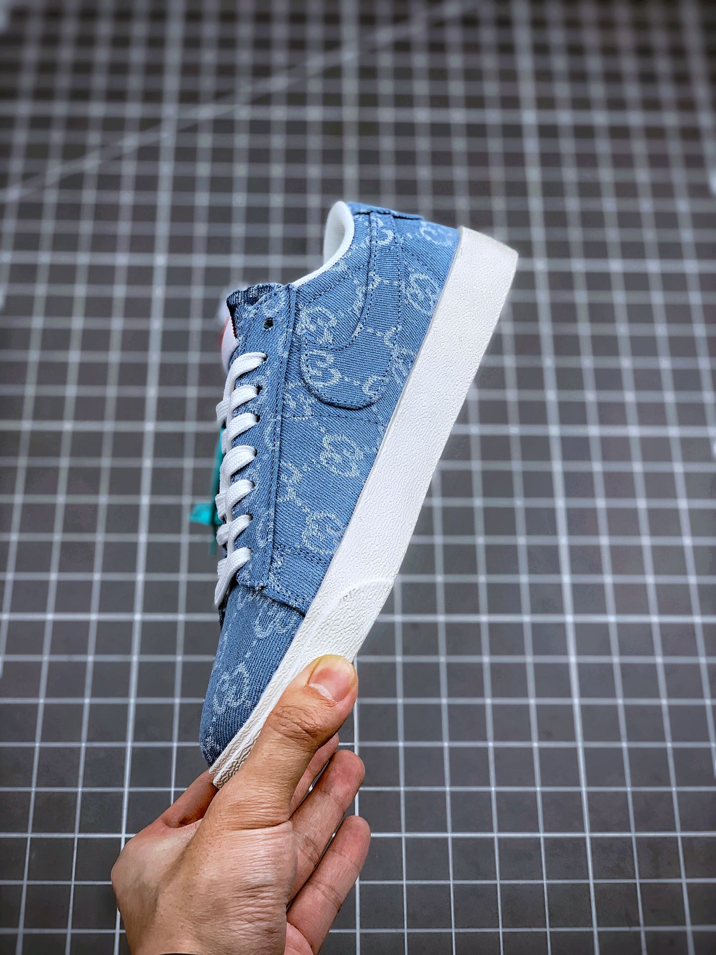 160 Gucci x Nike Blazer 牛仔开拓者 古驰限定联名款  BQ4808-700