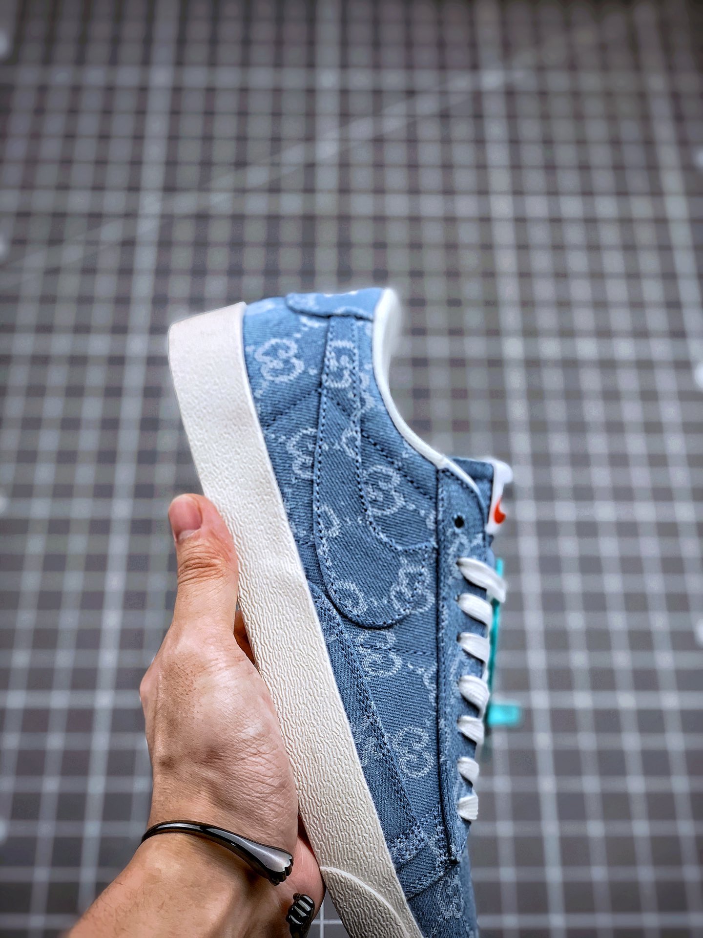 160 Gucci x Nike Blazer 牛仔开拓者 古驰限定联名款  BQ4808-700