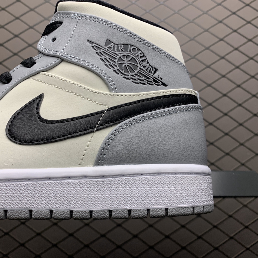 240 Air Jordan 1 Mid AJ1乔1中帮文化篮球鞋 554724-092