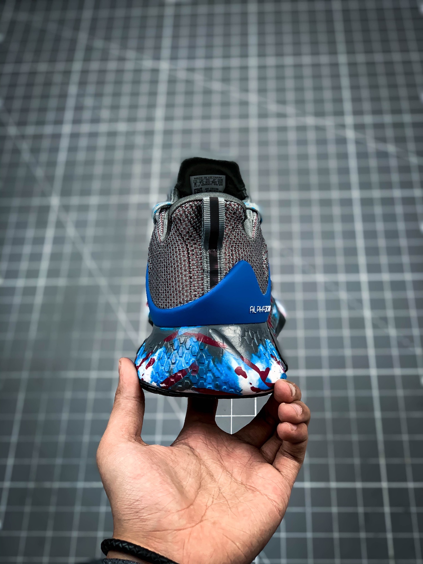 190 Adidas 阿迪达斯 AlphaBounce  Beyond m 阿尔法10代 网面休闲跑步鞋 CG5598