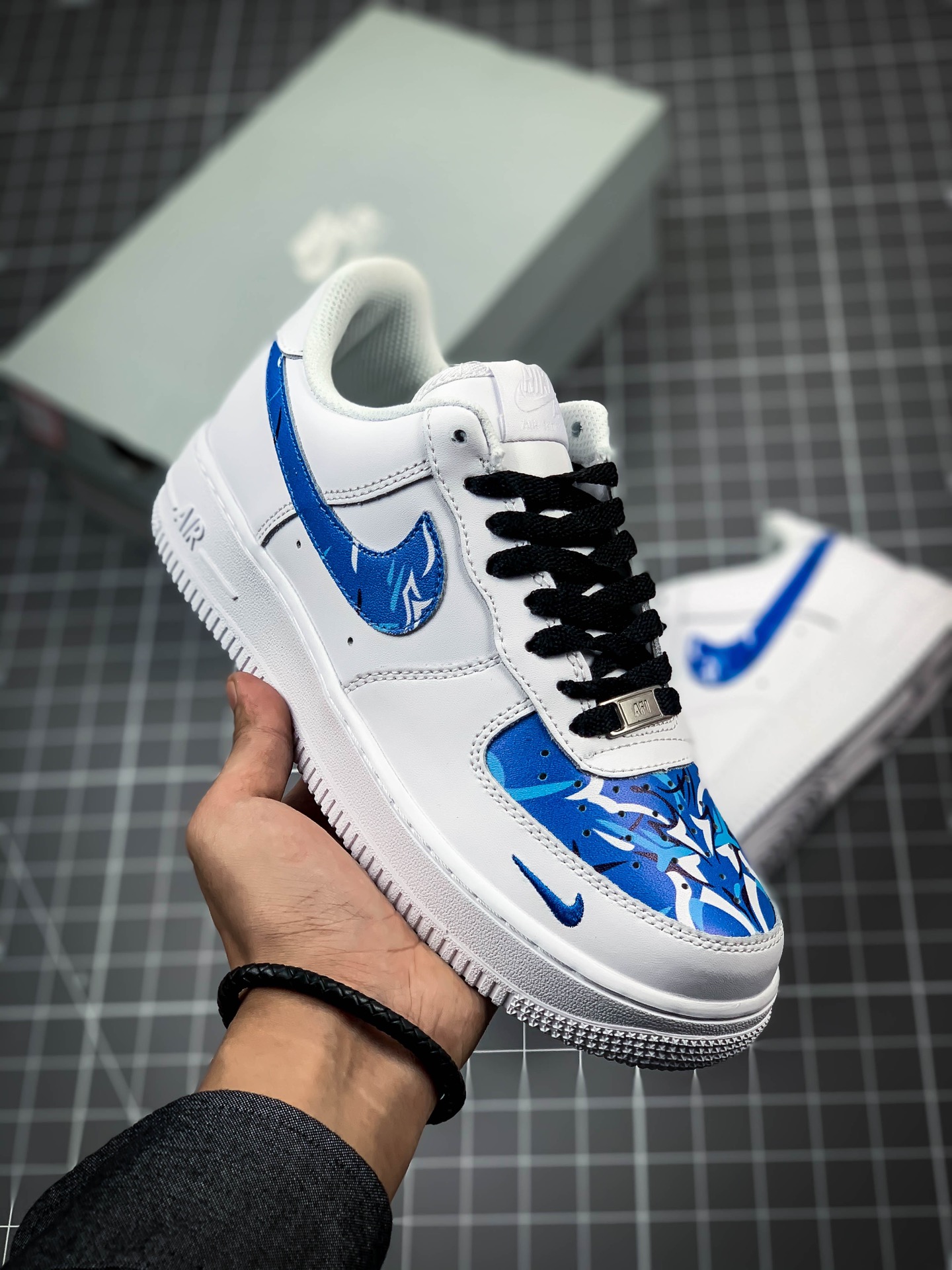 190 Nike Air Force 1 AF1 空军一号头层猪八皮面，内置气垫，低帮百搭板鞋315115-116