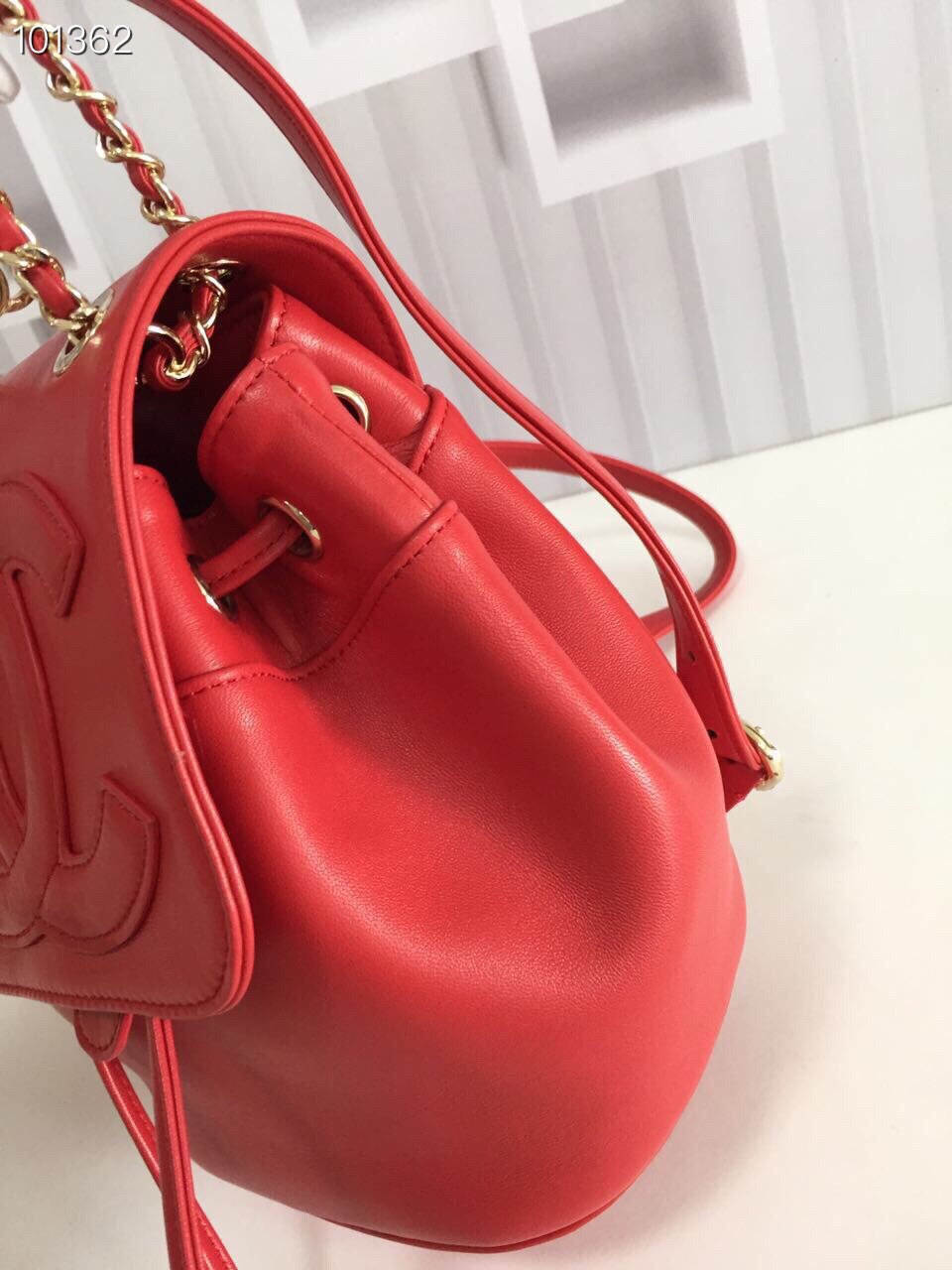Chanel Xiaoxiang 2019 Drawstring Double-C Logo Backpack: Quick Fashion Cute Design - 图片 5