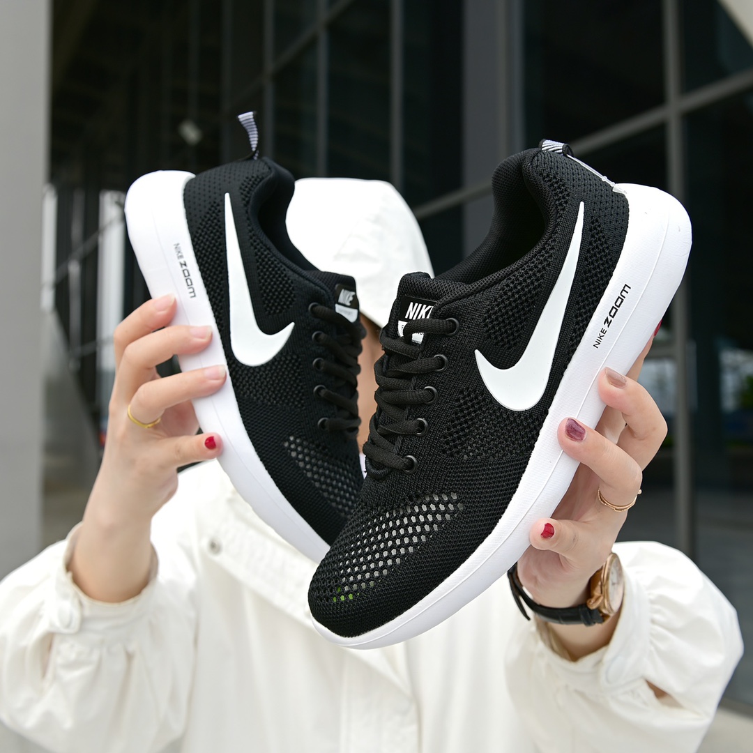 90 Nike AIR ZOOM Mariah Flyknit Racer 耐克 针织透气面 舒适脚感 百搭休闲运动跑步鞋