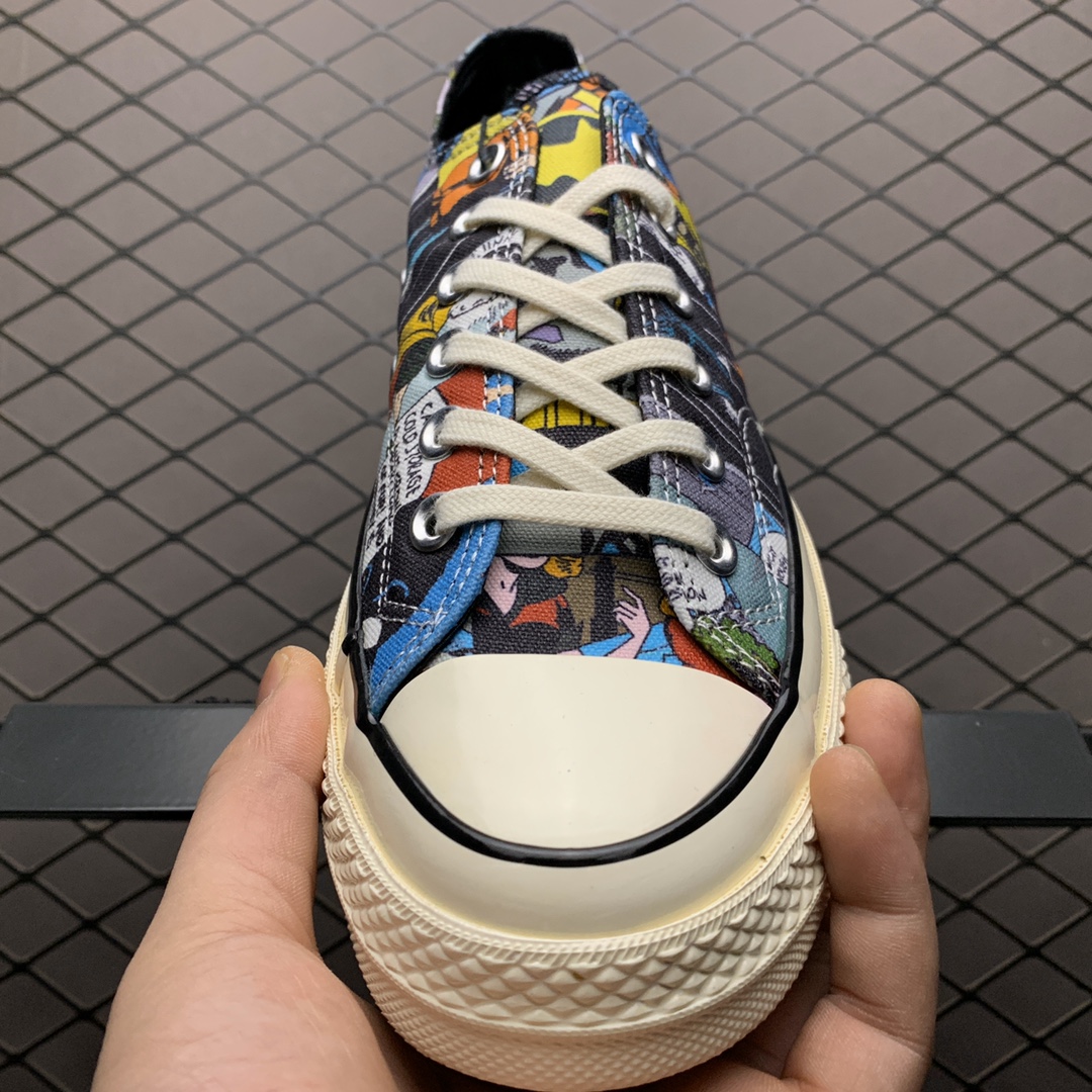 140  DC Comics  X Converse 匡威 DC正义联盟联名款 帆布低帮休闲板鞋