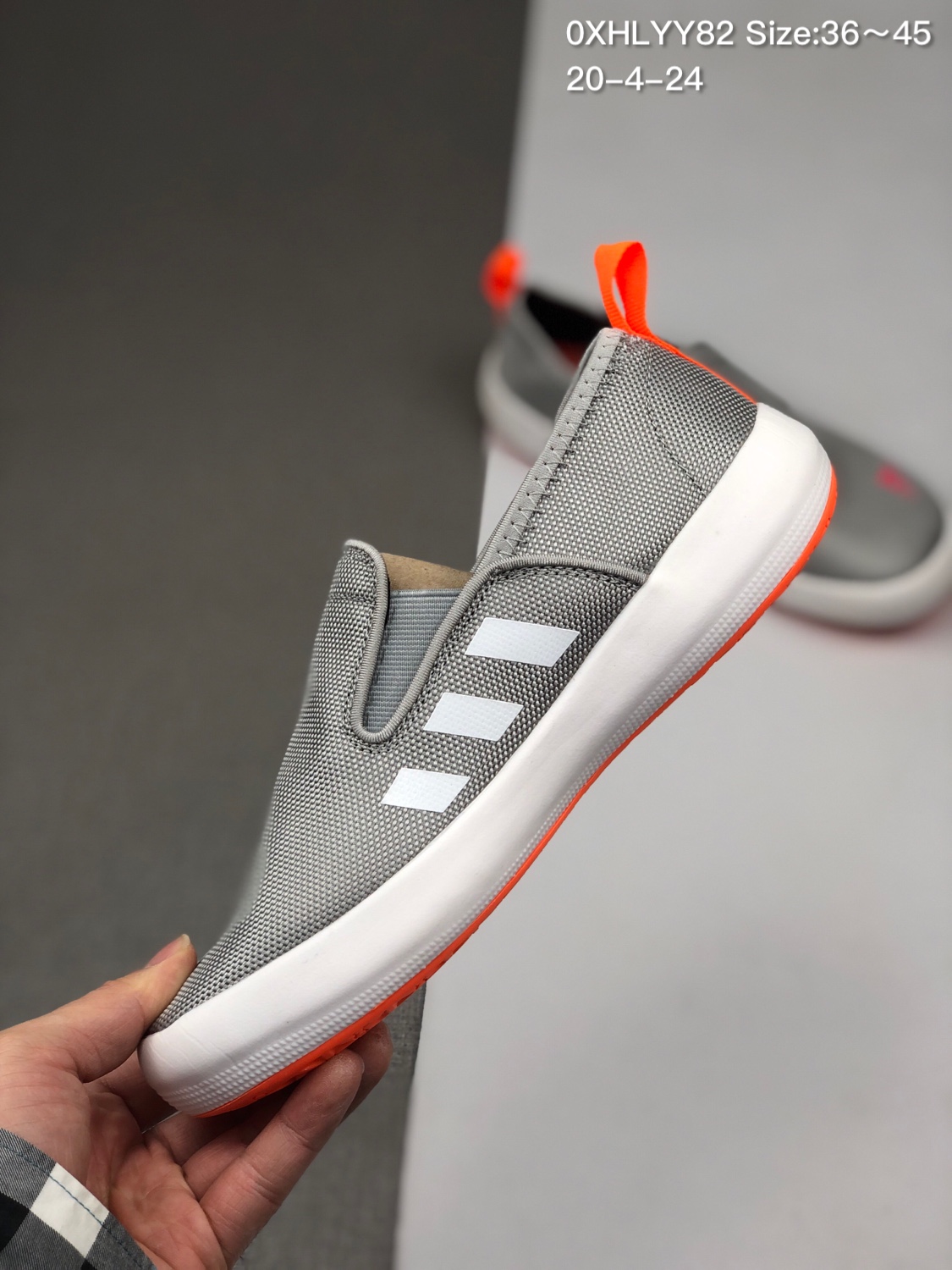 90 Adidas Nizza 校园一脚蹬懒人鞋 两种穿法