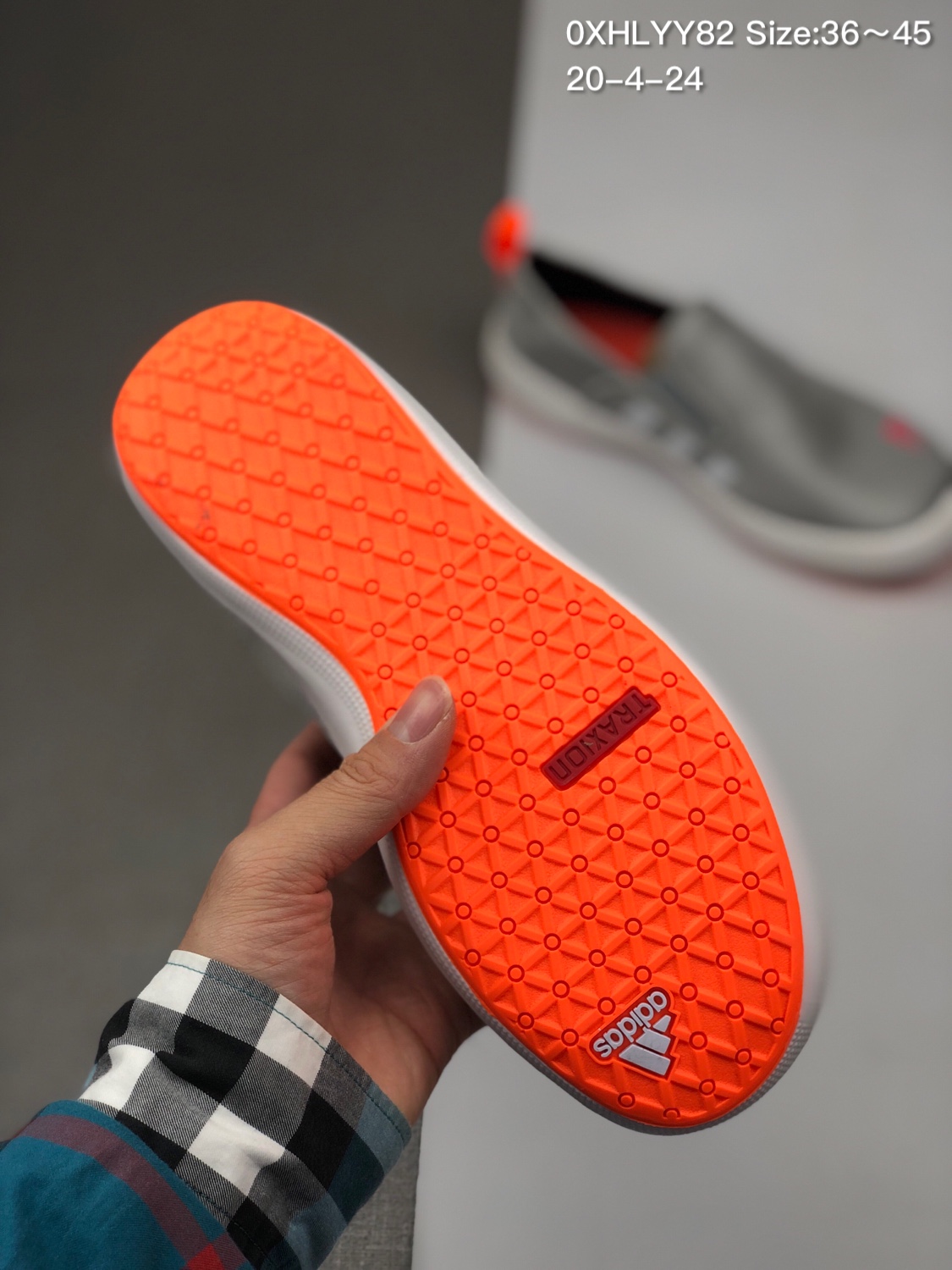 90 Adidas Nizza 校园一脚蹬懒人鞋 两种穿法