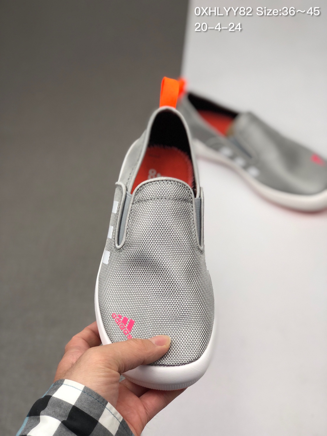 90 Adidas Nizza 校园一脚蹬懒人鞋 两种穿法