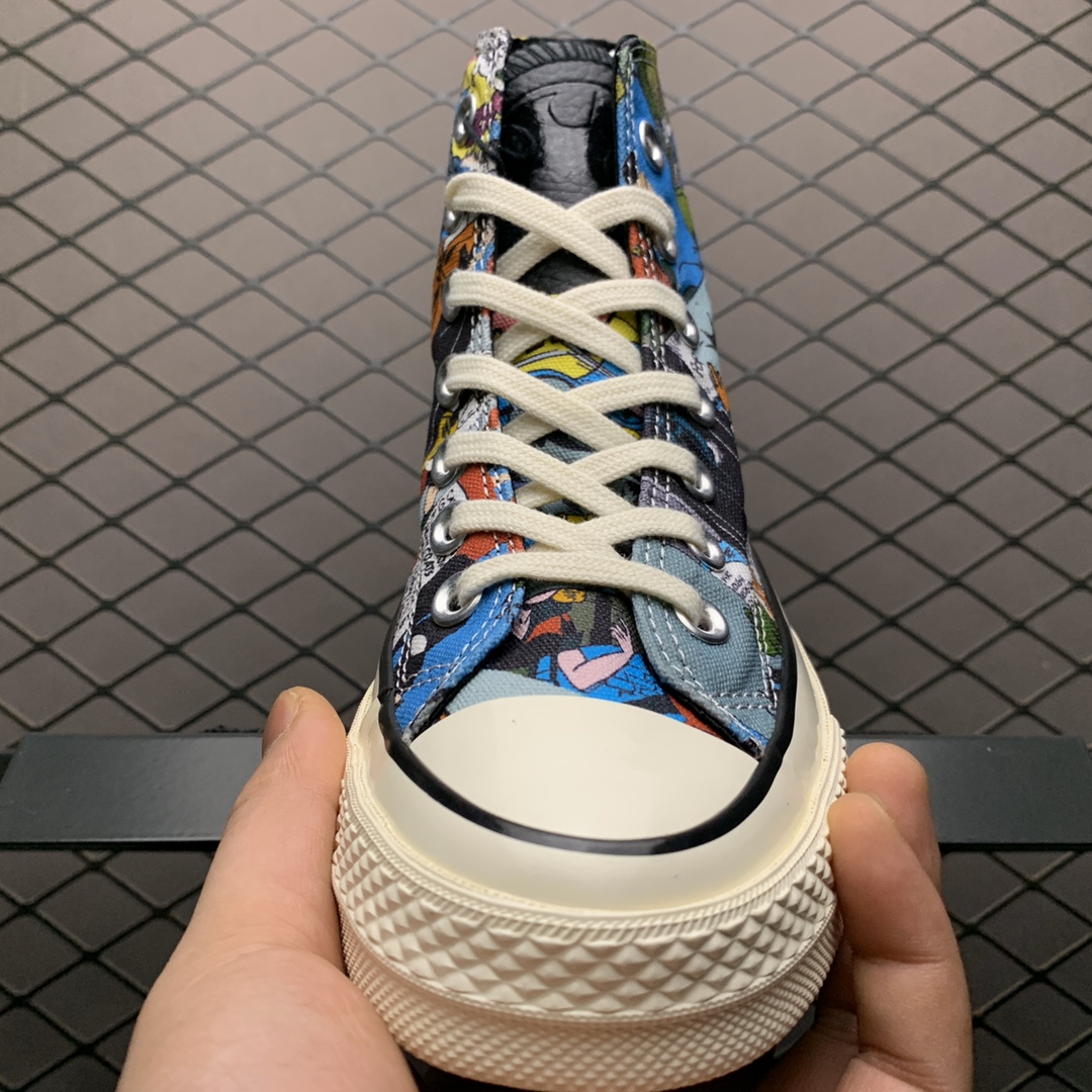 160 DC Comics  X Converse 匡威 DC正义联盟联名款 帆布高帮休闲板鞋