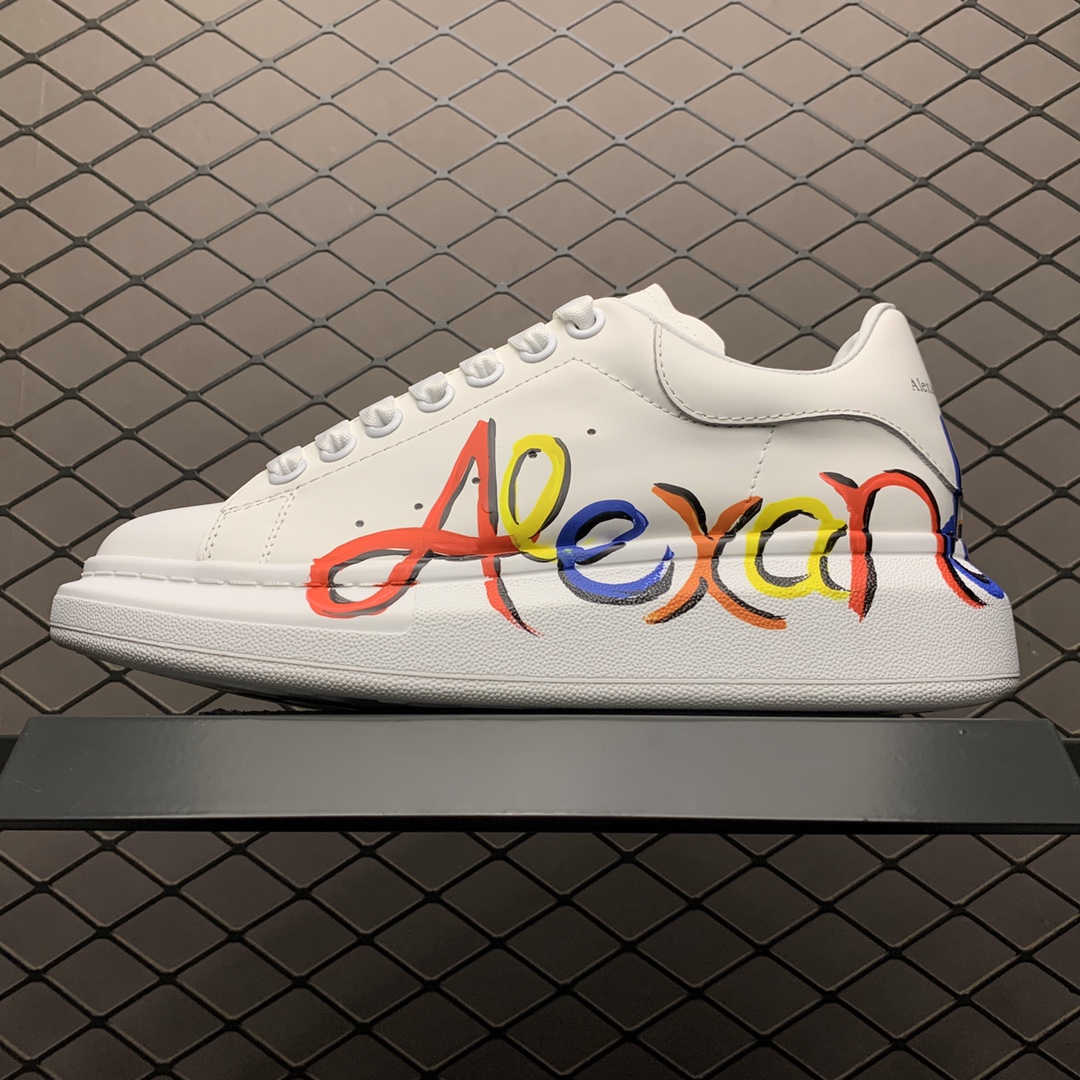300  Alexander McQueen 麦昆2020早春最新款  面料进口头层牛皮
