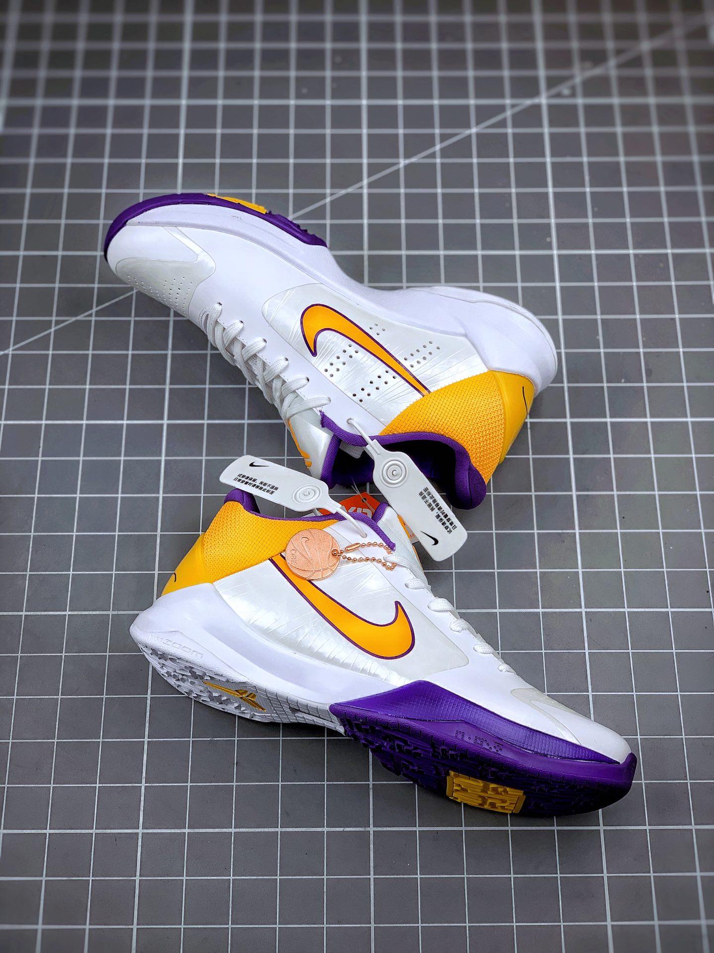 280 NIKE ZOOM KOBE 5 PROTRO  莞产纯原科比五代 ZK5 ”白紫金”