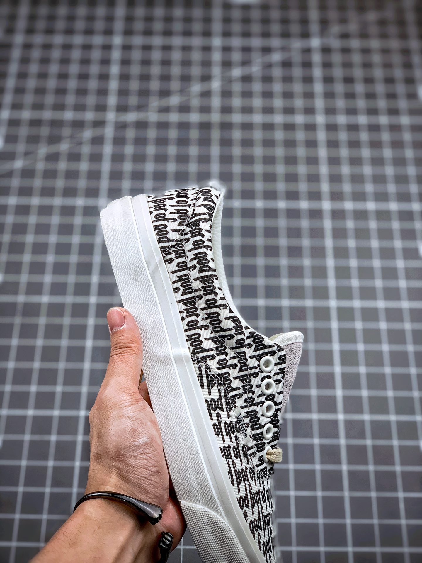 190 Fear of God × Vans Era 95 DX FOG  双鞋带 加印“Fear of God”