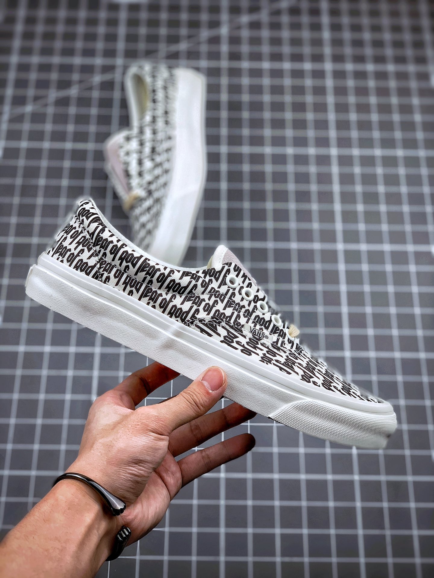 190 Fear of God × Vans Era 95 DX FOG  双鞋带 加印“Fear of God”