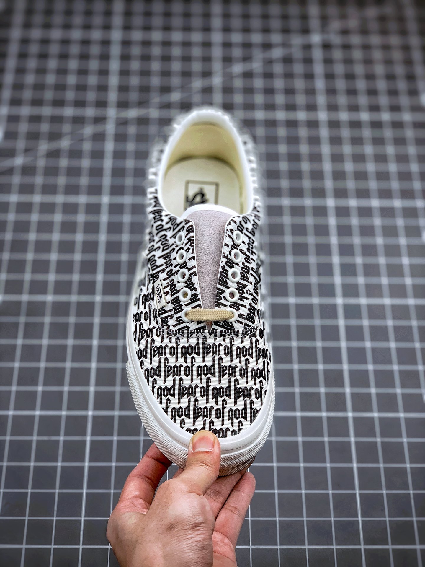 190 Fear of God × Vans Era 95 DX FOG  双鞋带 加印“Fear of God”