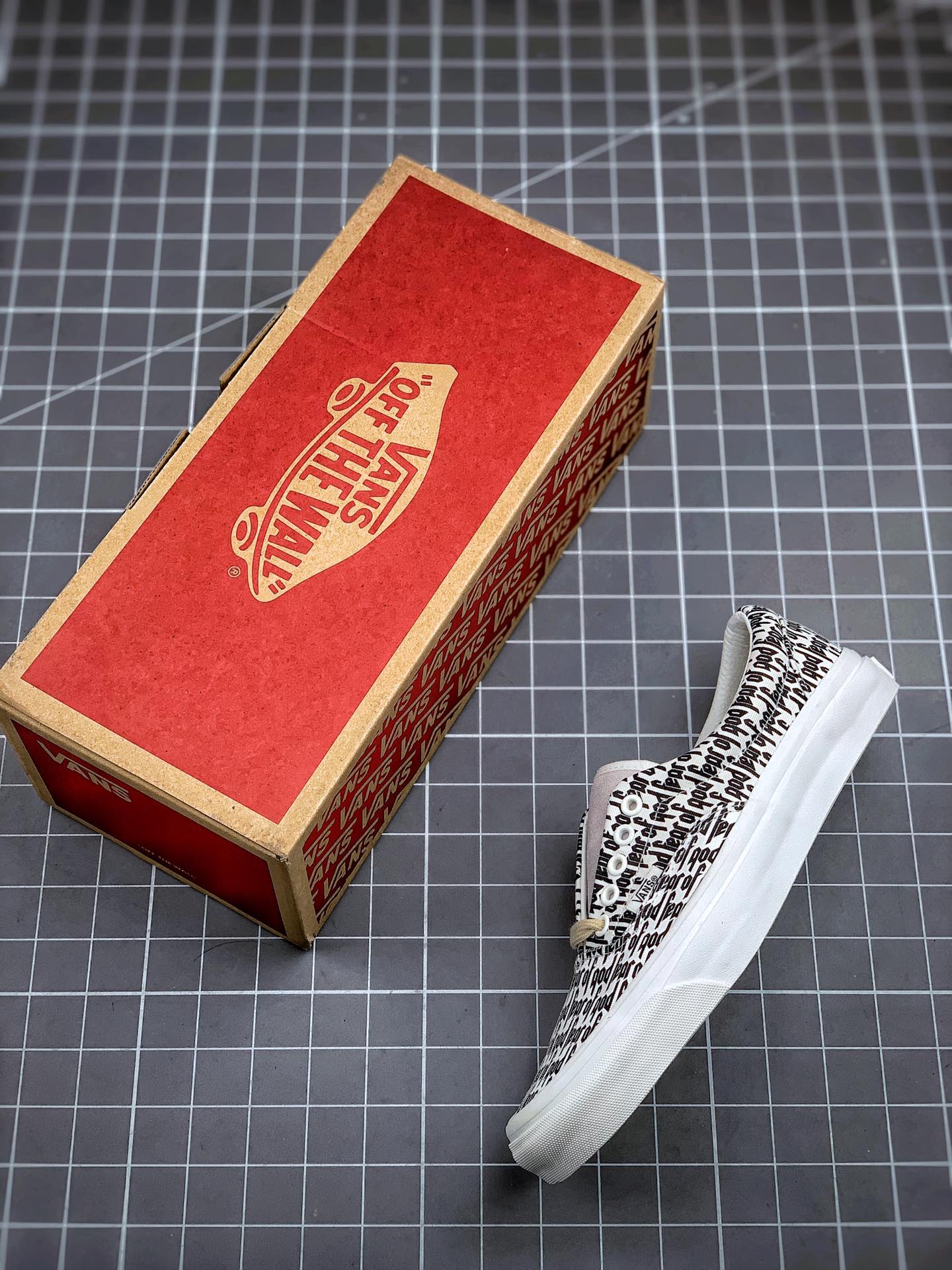 190 Fear of God × Vans Era 95 DX FOG  双鞋带 加印“Fear of God”